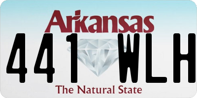 AR license plate 441WLH
