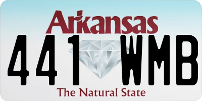AR license plate 441WMB