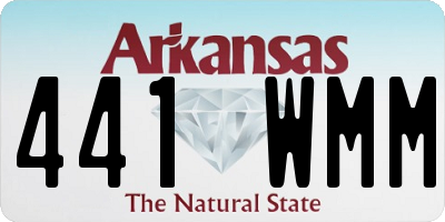 AR license plate 441WMM