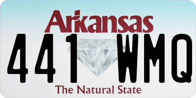 AR license plate 441WMQ