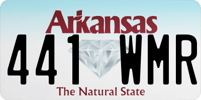 AR license plate 441WMR