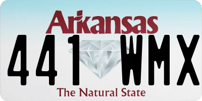 AR license plate 441WMX