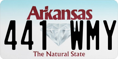 AR license plate 441WMY