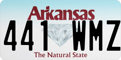 AR license plate 441WMZ