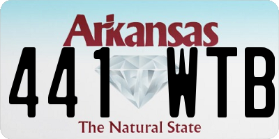 AR license plate 441WTB