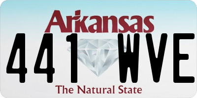 AR license plate 441WVE