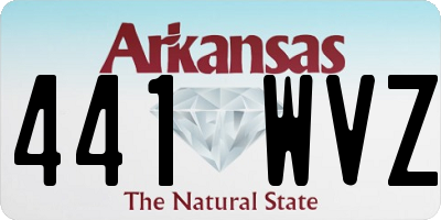 AR license plate 441WVZ