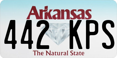 AR license plate 442KPS