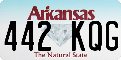 AR license plate 442KQG