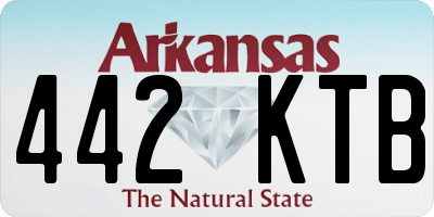 AR license plate 442KTB