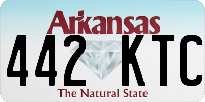 AR license plate 442KTC