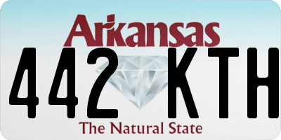 AR license plate 442KTH