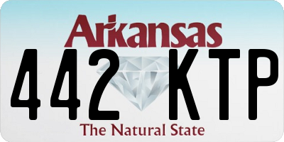 AR license plate 442KTP