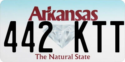 AR license plate 442KTT