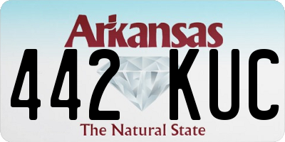 AR license plate 442KUC