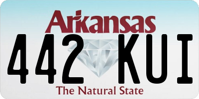 AR license plate 442KUI