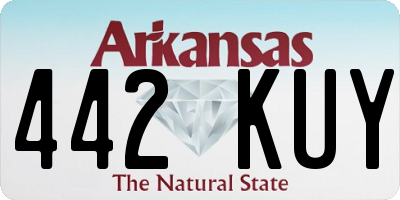 AR license plate 442KUY