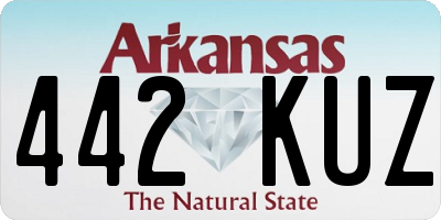 AR license plate 442KUZ