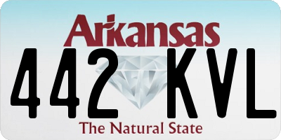AR license plate 442KVL