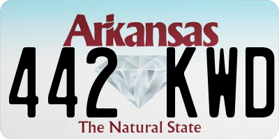 AR license plate 442KWD