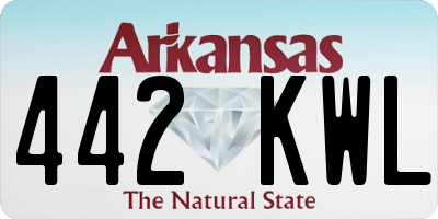 AR license plate 442KWL