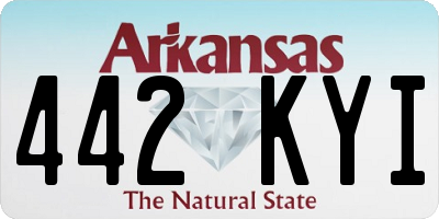 AR license plate 442KYI