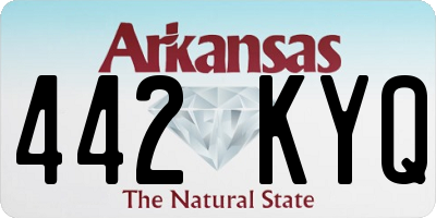 AR license plate 442KYQ