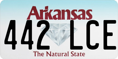 AR license plate 442LCE