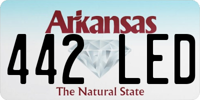 AR license plate 442LED