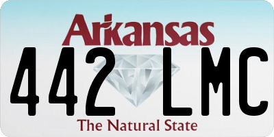 AR license plate 442LMC