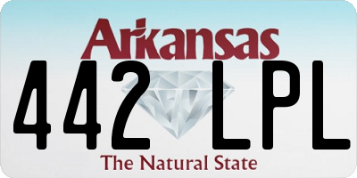 AR license plate 442LPL