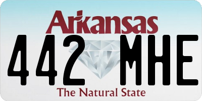 AR license plate 442MHE