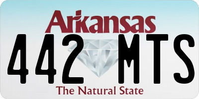 AR license plate 442MTS