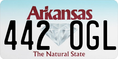 AR license plate 442OGL