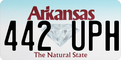 AR license plate 442UPH
