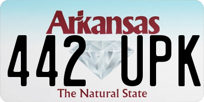 AR license plate 442UPK