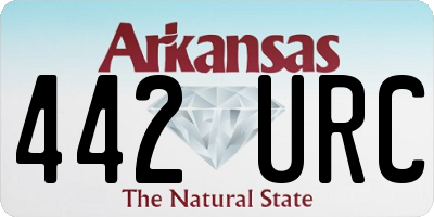 AR license plate 442URC