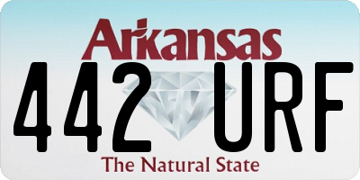 AR license plate 442URF