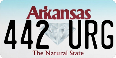 AR license plate 442URG