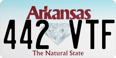 AR license plate 442VTF