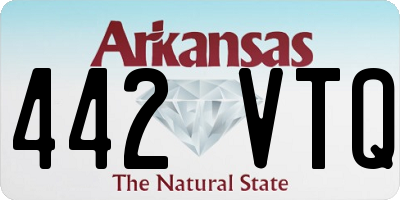 AR license plate 442VTQ