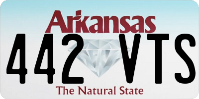 AR license plate 442VTS