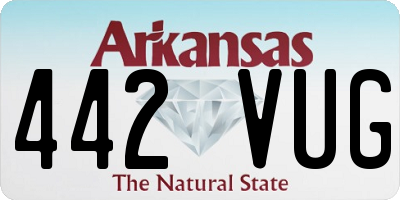 AR license plate 442VUG