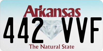 AR license plate 442VVF