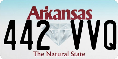 AR license plate 442VVQ