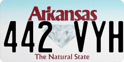 AR license plate 442VYH