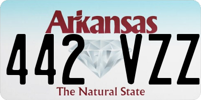AR license plate 442VZZ
