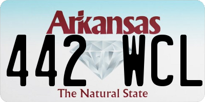 AR license plate 442WCL