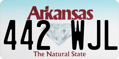 AR license plate 442WJL