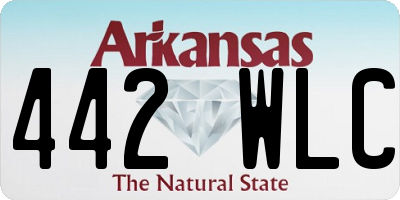 AR license plate 442WLC